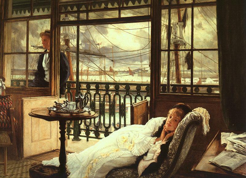 James Tissot A Passing Storm